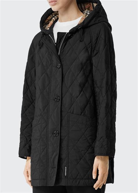 burberry roxwell quilted coat|burberry cashmere cape coat.